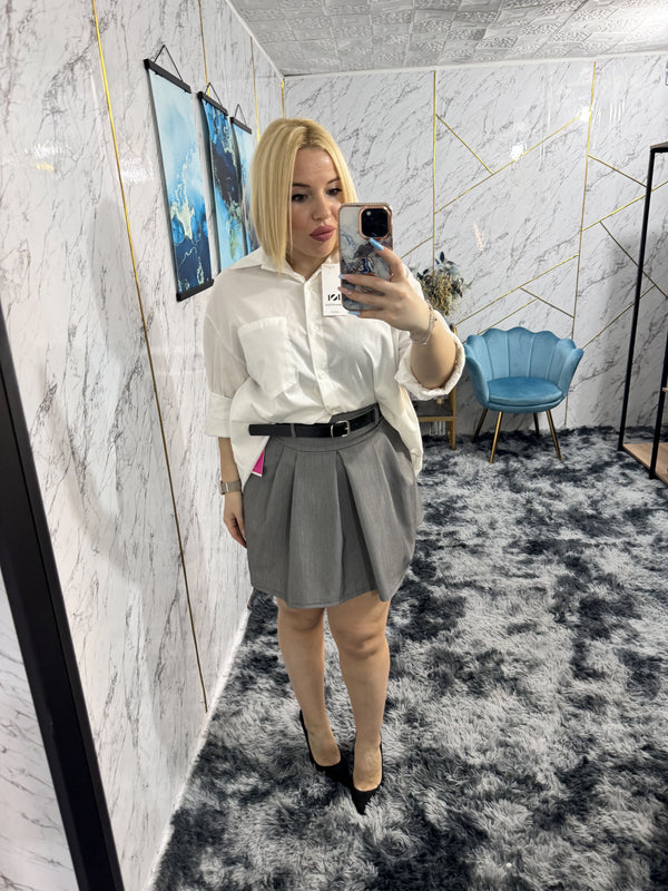 Camicia oversize cotone