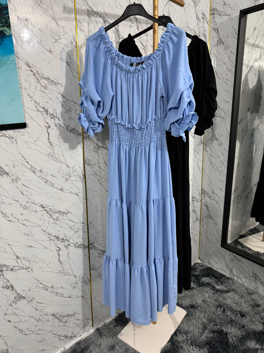 Abito Mercoledì- Azzurro