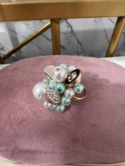 Anello perle
