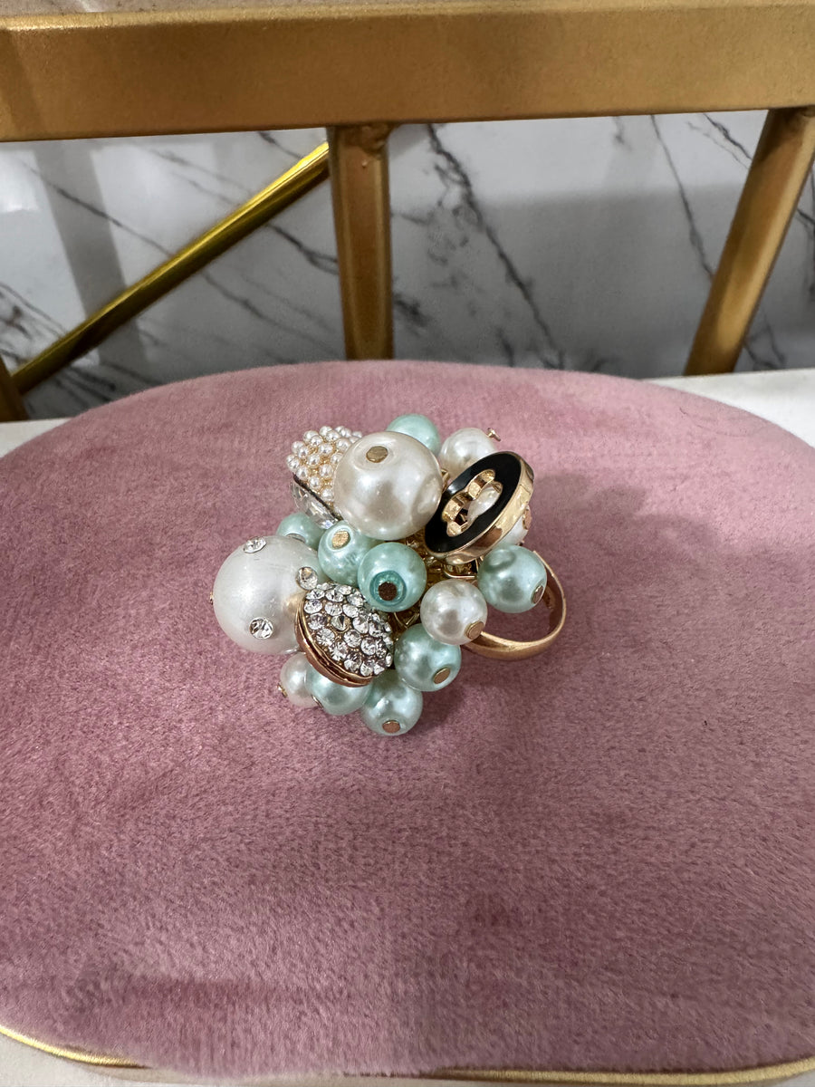 Anello perle
