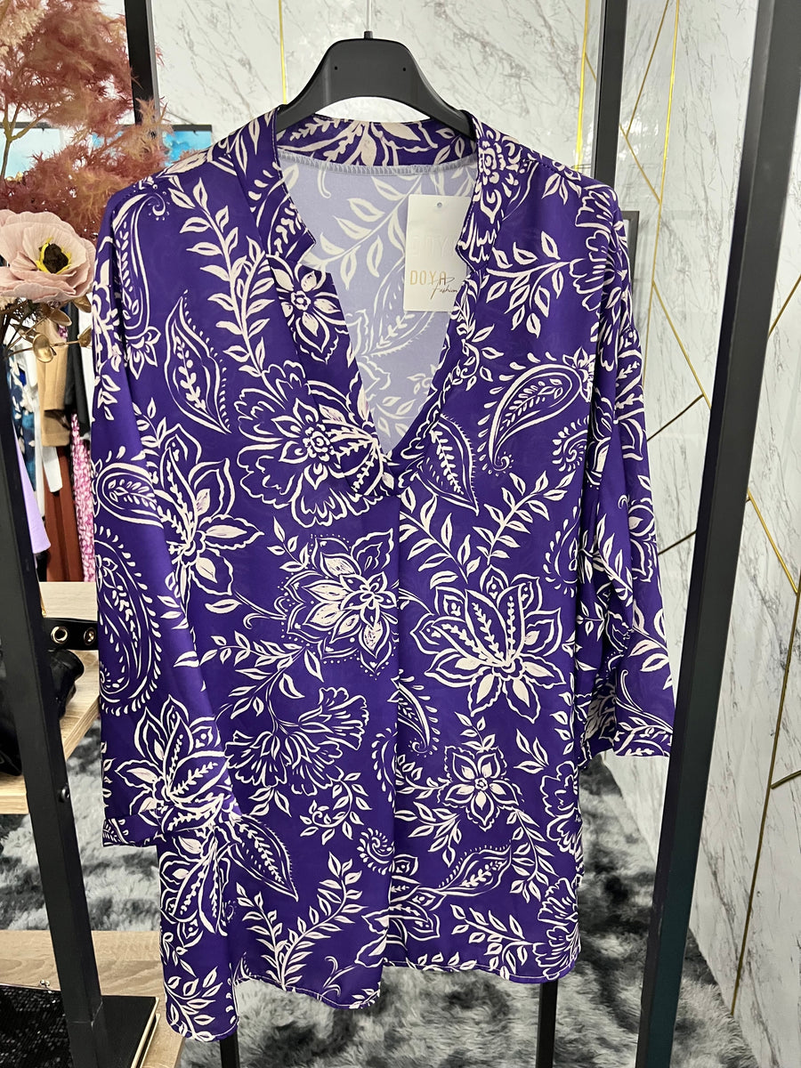 Blusa Flower- VIOLA