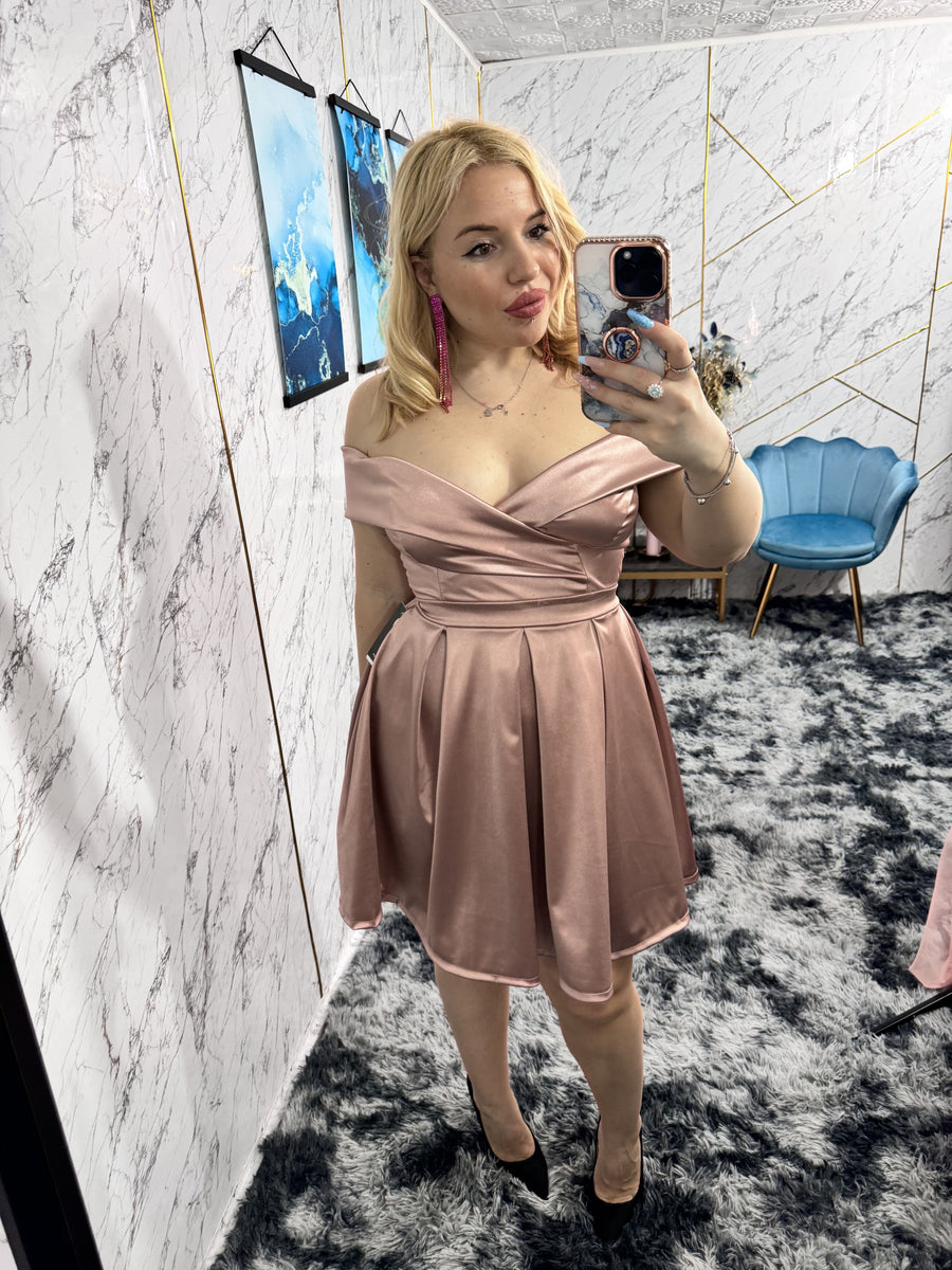 Abito Giuliette Mini- Rosa antico