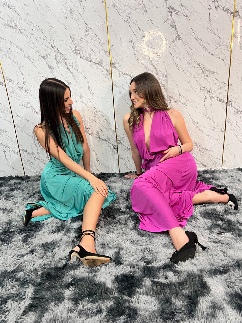 Abito Infinity- magenta