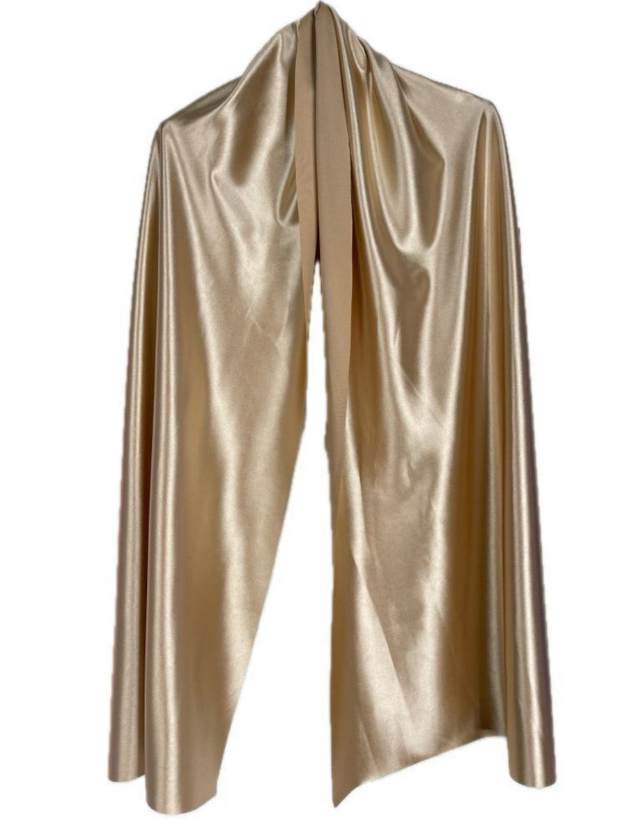 Stola in simil raso- champagne