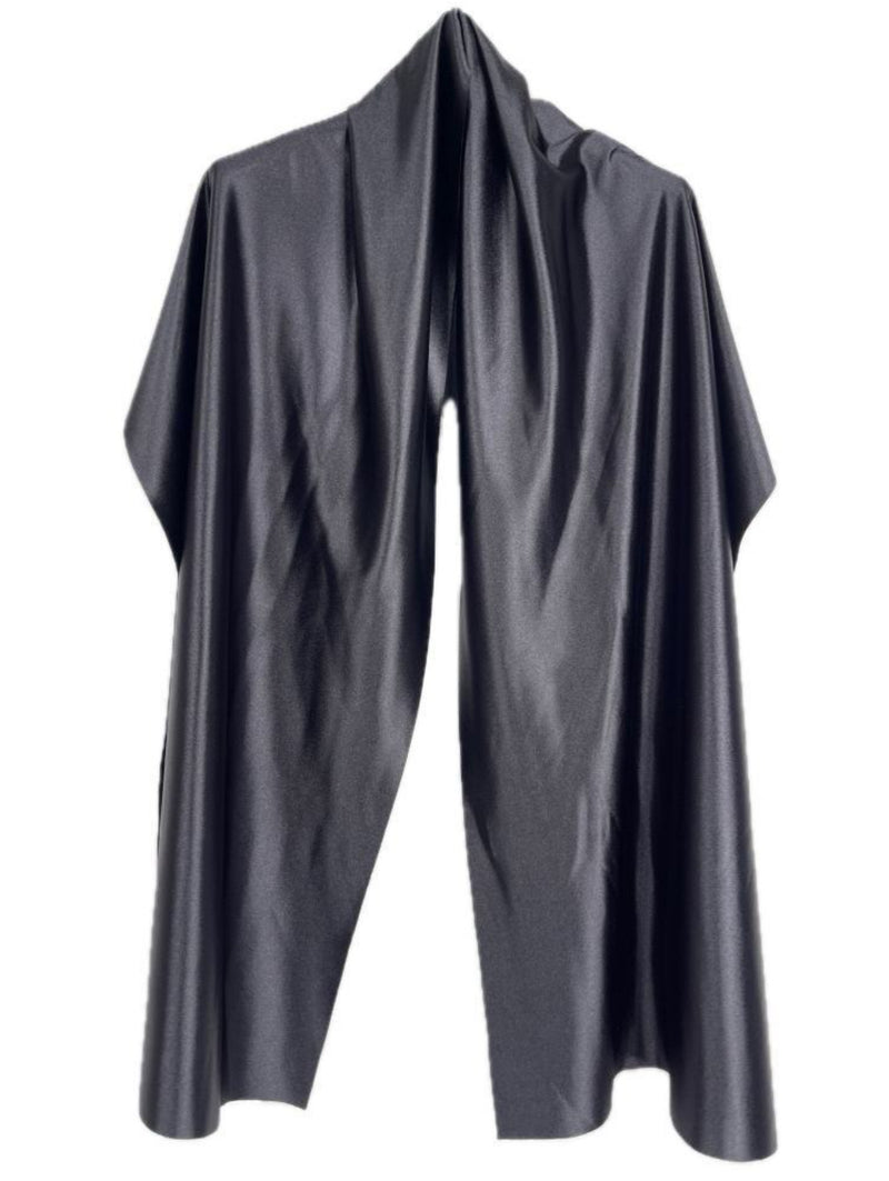 Stola in simil raso- Nero