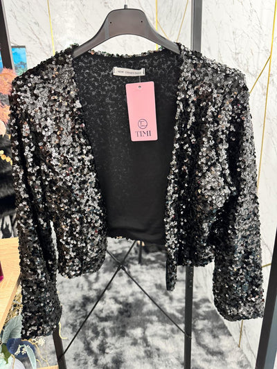 Giacchino paillettes - Light Blue Shop Online