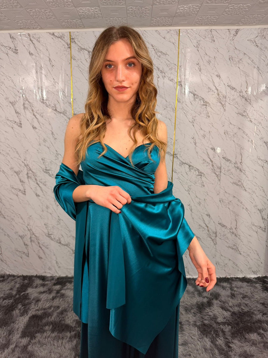 Stola in simil raso